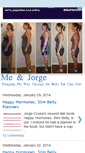 Mobile Screenshot of meandjorge.com
